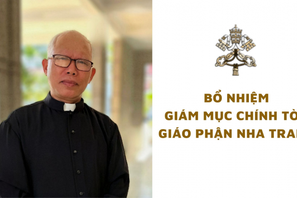 Bổ nhiệm Giám mục Chính Tòa Giáo phận Nha Trang
