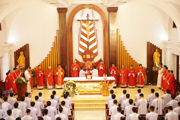 Đại chủng viện Thánh Tâm Thái Bình - Thánh lễ Khai Giảng năm học mới 2021-2022
