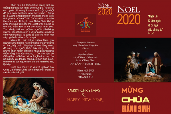 Mẫu Thiệp Giáng Sinh 2020