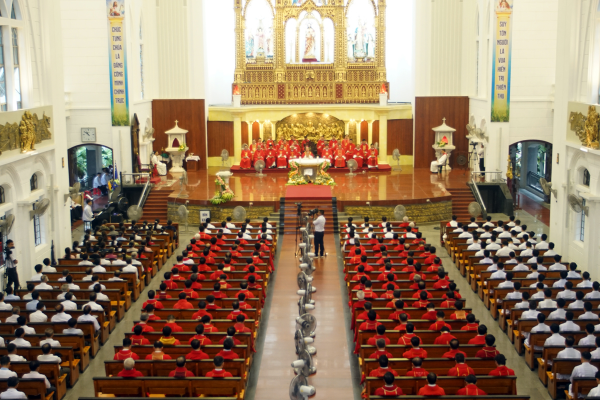 Đại Chủng viện Thánh Tâm Thái Bình Khai Giảng năm học mới 2022-2023