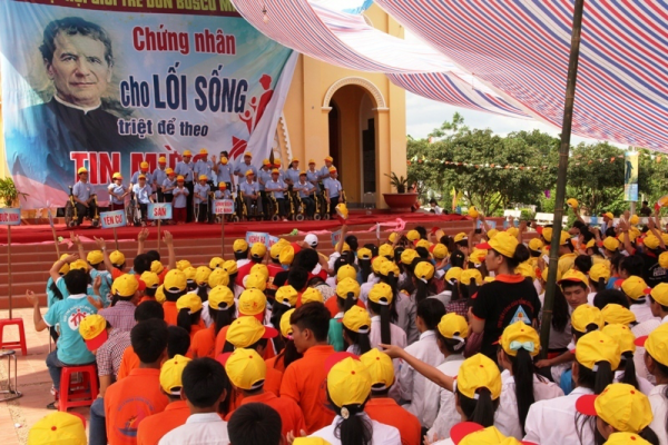 Giới trẻ Gp. Thái Bình tham dự Đại Hội Giới Trẻ Don Bosco Giáo Tỉnh Hà Nội tại Bắc Ninh