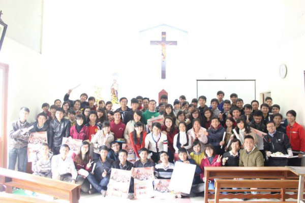 GPTB - Thánh Lễ tất niên của nhóm SVCG Thái Bình – Hà Nội - 2013