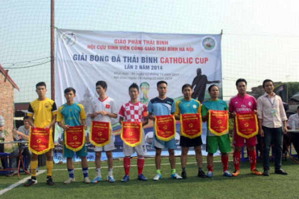 GPTB - Giải bóng đá Thái Bình Catholic Cup lần II năm 2014