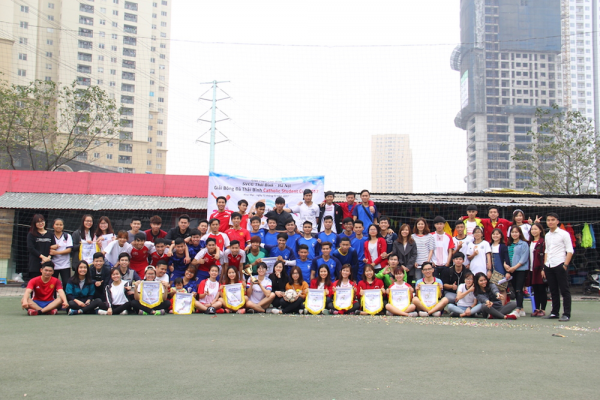 GPTB - Giải bóng đá Thái Bình Catholic Student Cup 2017