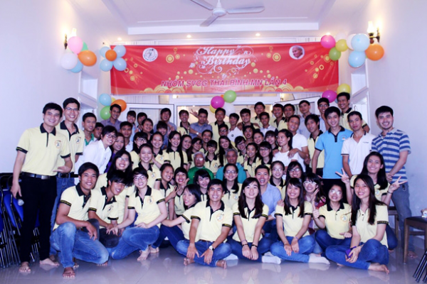GPTB - Mừng kỷ niệm Sinh nhật lần thứ IV của Nhóm SVCG Thái Bình – Miền Nam - 2015