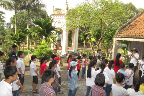 Xứ đoàn TNTT Giuse Viên - Giáo xứ Tiên Chu tổ chức Hội trại với chủ đề 