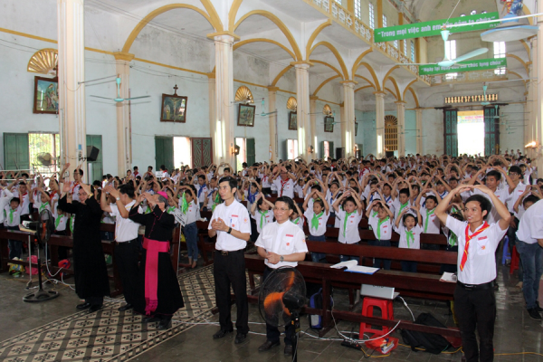 Liên đoàn TNTT Giuse Khang GPTB - Đại hội Thiếu Nhi Thánh Thể Giáo phận Thái Bình 2015