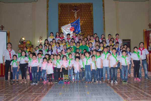 Liên đoàn TNTT Giuse Khang GPTB - Xứ đoàn TNTT Gioan Phaolô II – Giáo xứ Nghĩa Chính hân hoan trong ngày ra mắt - 2016
