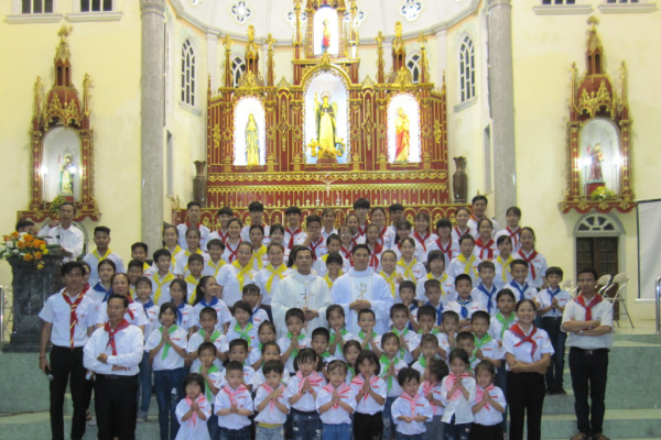 Liên đoàn TNTT Giuse Khang GPTB - Xứ đoàn TNTT Giuse Nguyễn Duy Khang – Giáo xứ An Lạc ra mắt và tuyên hứa - 2017