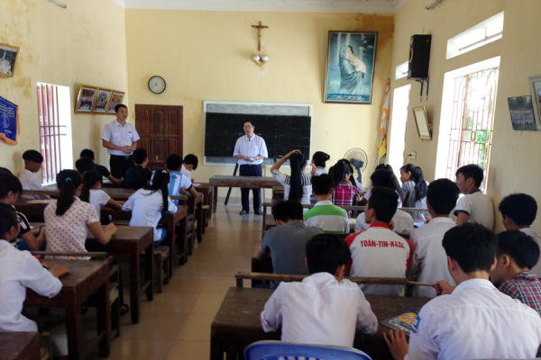 Ban MVGL - Khóa bồi dưỡng Giáo lý viên tại Giáo hạt Thái Thụy - 2015