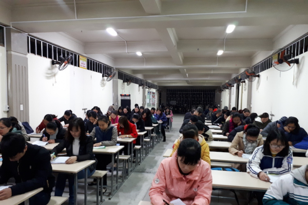 Kiểm tra kiến thức kết thúc Học kì I Lớp Bồi dưỡng Giáo lí viên Giáo xứ Chính tòa Thái Bình - 2018