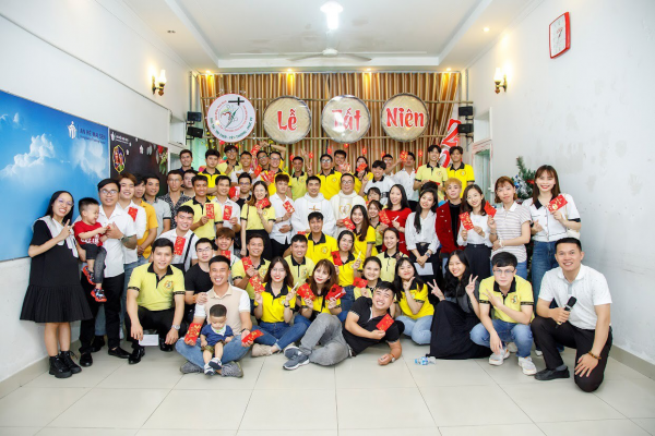 Giới trẻ-SVCG Thái Bình tại miền Nam mừng Tất Niên năm 2022