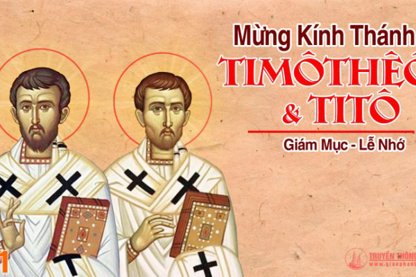Ngày 26/01 - Thánh Ti-mô-thê và Ti-tô
