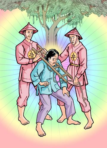 Hình vẽ Các Thánh Tử Đạo Việt Nam 3